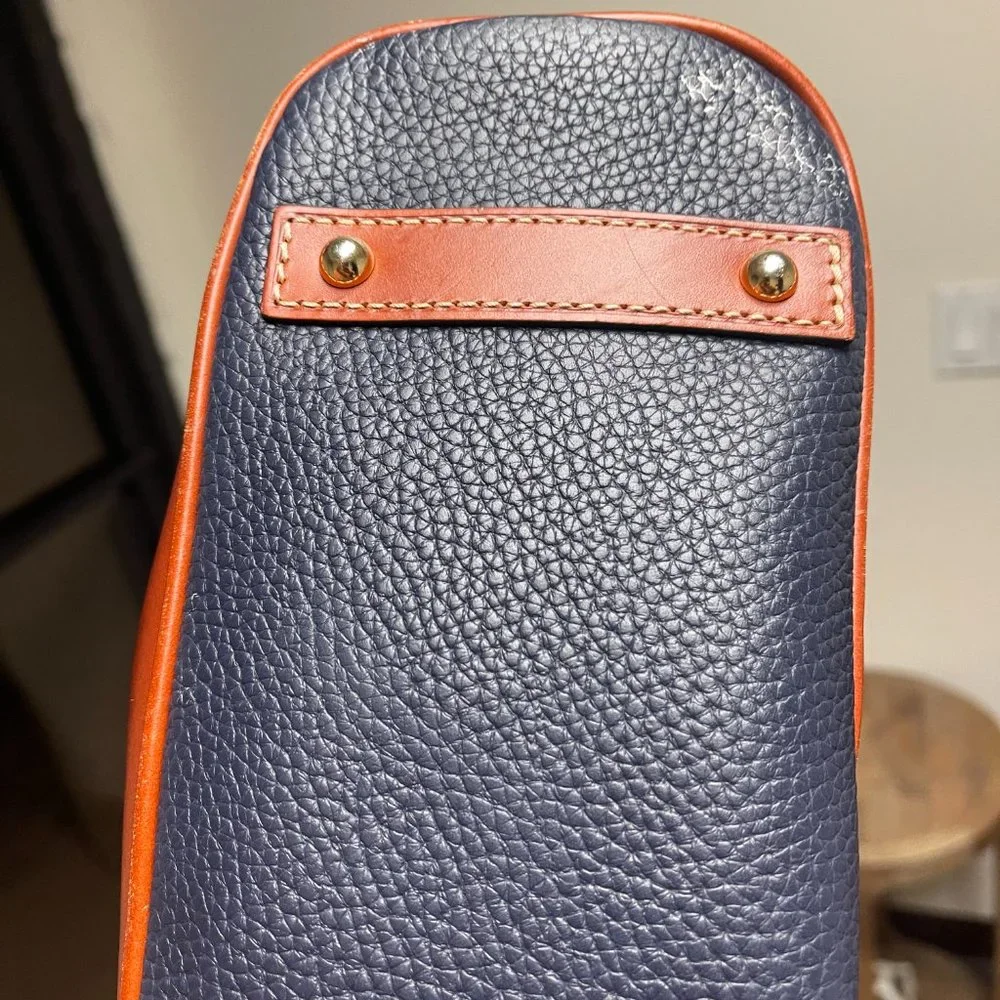 Dooney & Bourke Pebble Leather Zip Zip Satchel *AS-IS* - Picture 5 of 6